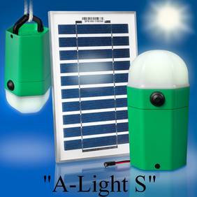 Solarlampe "A-Light S" unsere neueste Innovation!