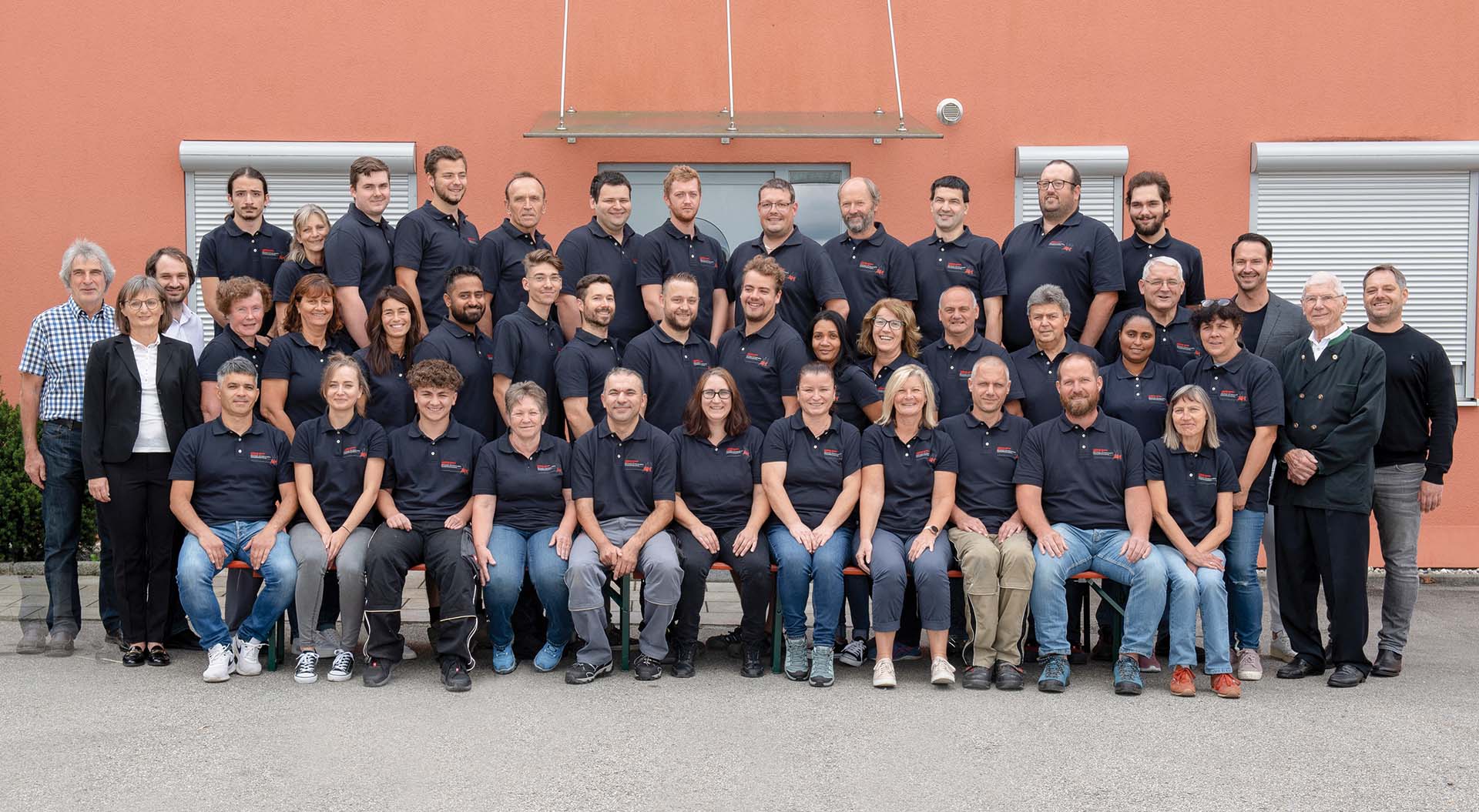 Das Team von Ambros Huber